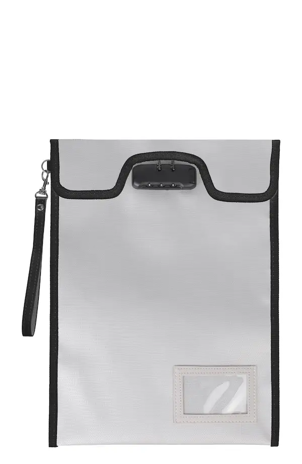 A4.3 海關鎖防火袋 灰