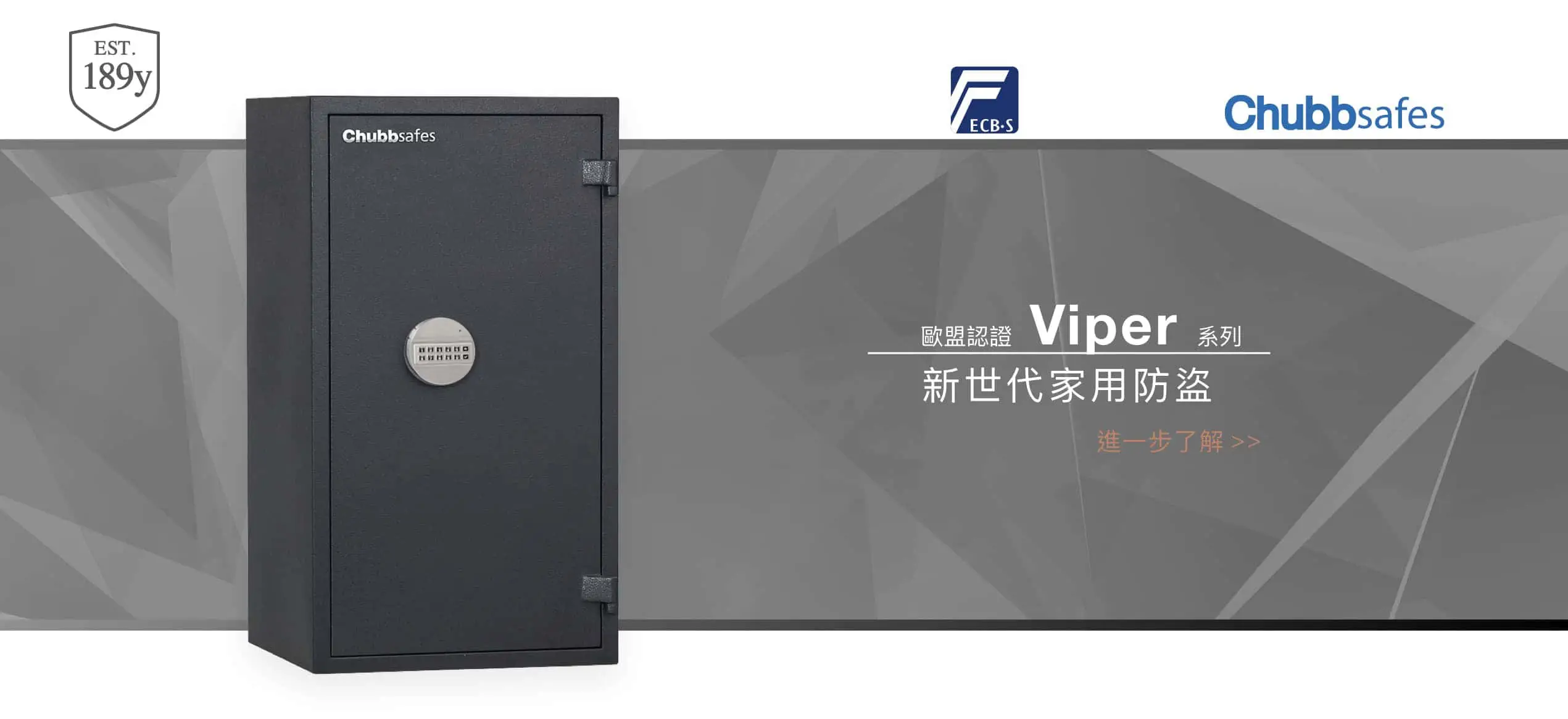 銀行 銀樓 珠寶 專用 防火 防盜 保險箱 Chubb safe Viper系列 保險箱推薦