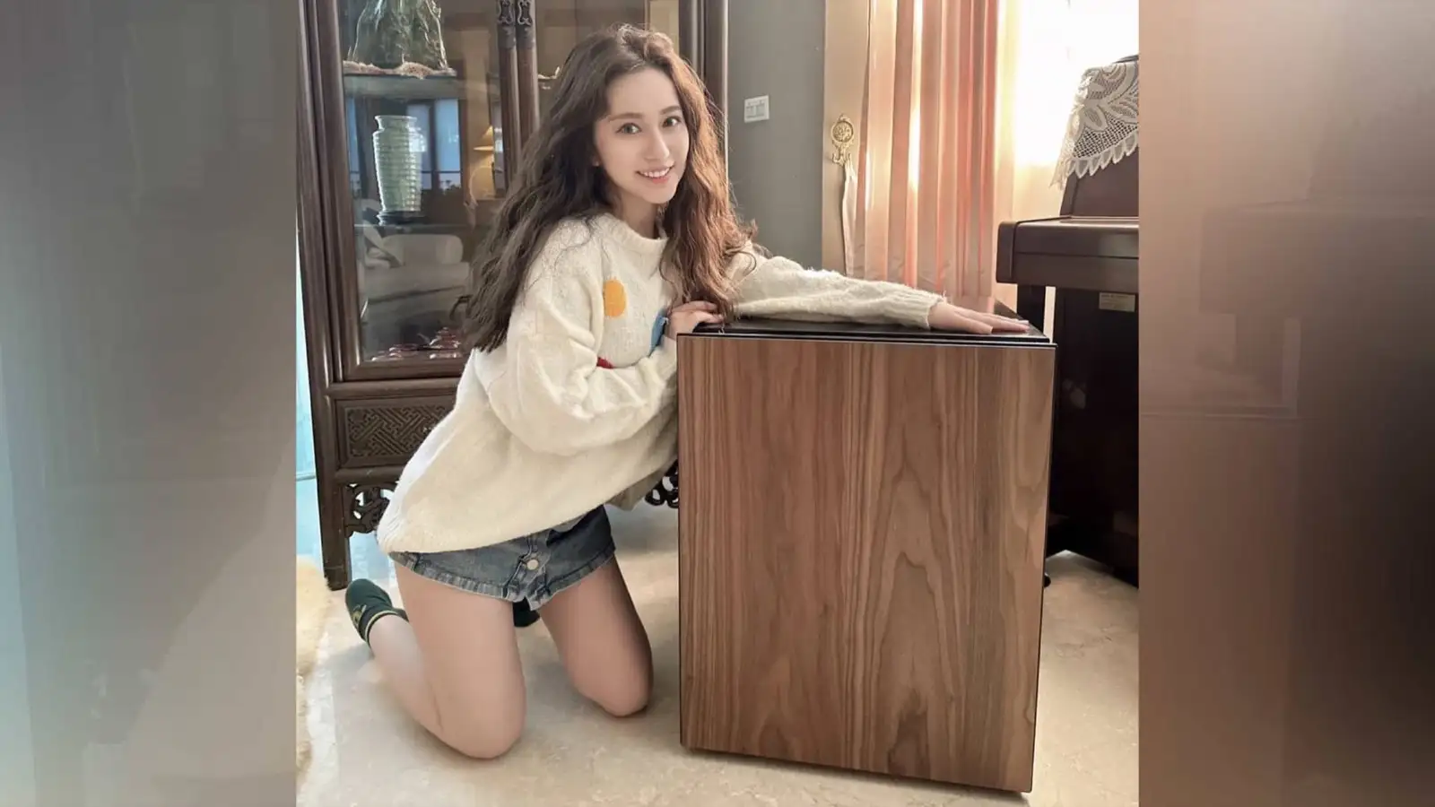 Lucy 盧蓁 PLD 床頭櫃 胡桃木 防火 保險箱推薦   lucy_edm_20240810.003